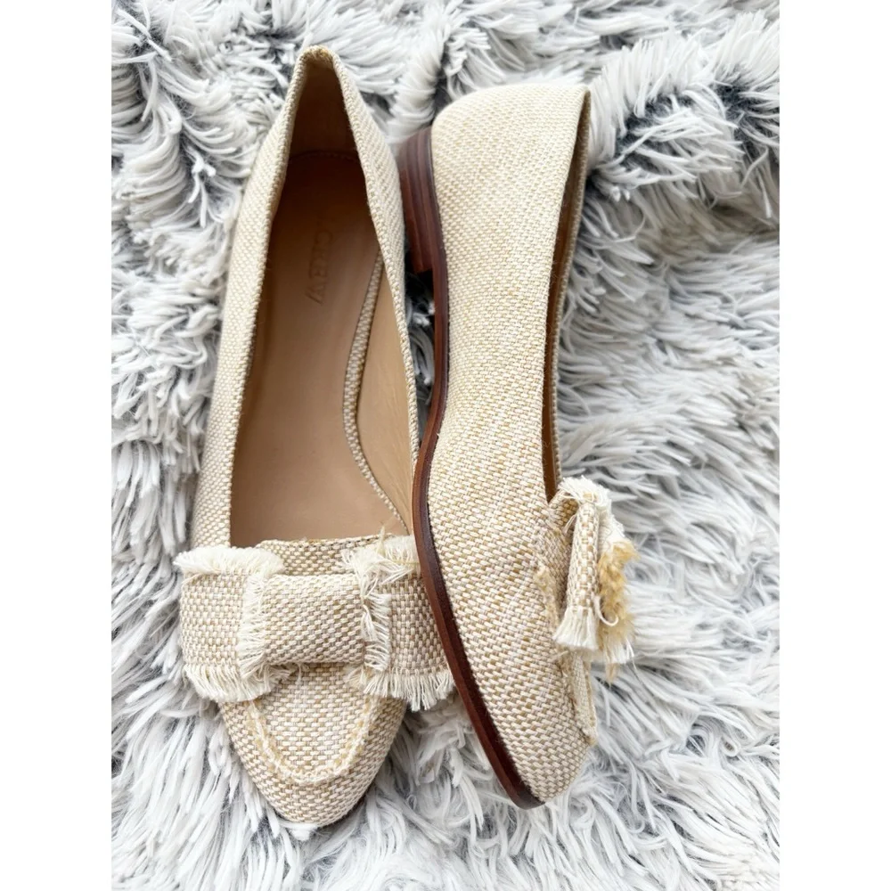 J.Crew Collins‎ Basket Weave Loafers